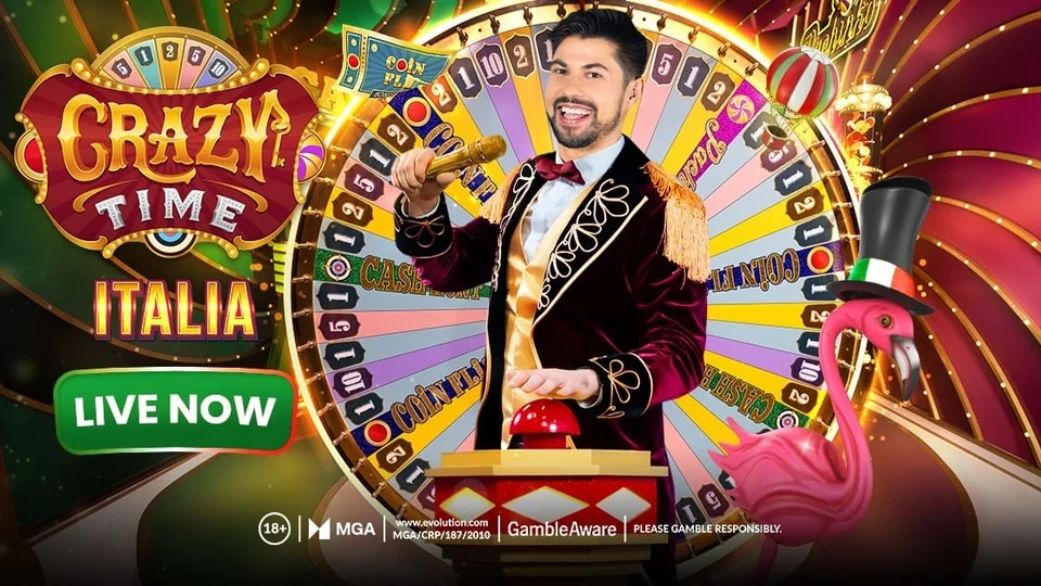 Evolution Crazy Time Live Game Show