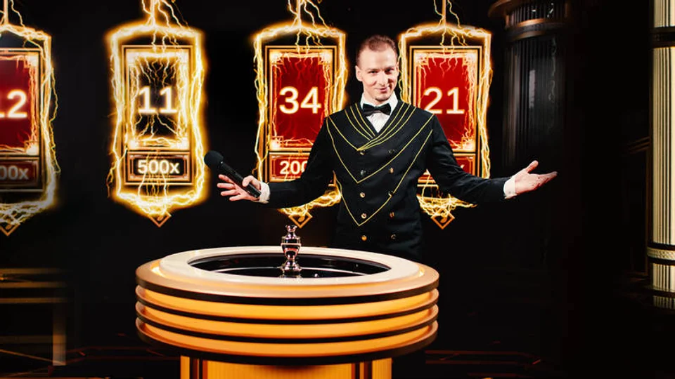 Evolution Lightning Roulette Multipliers